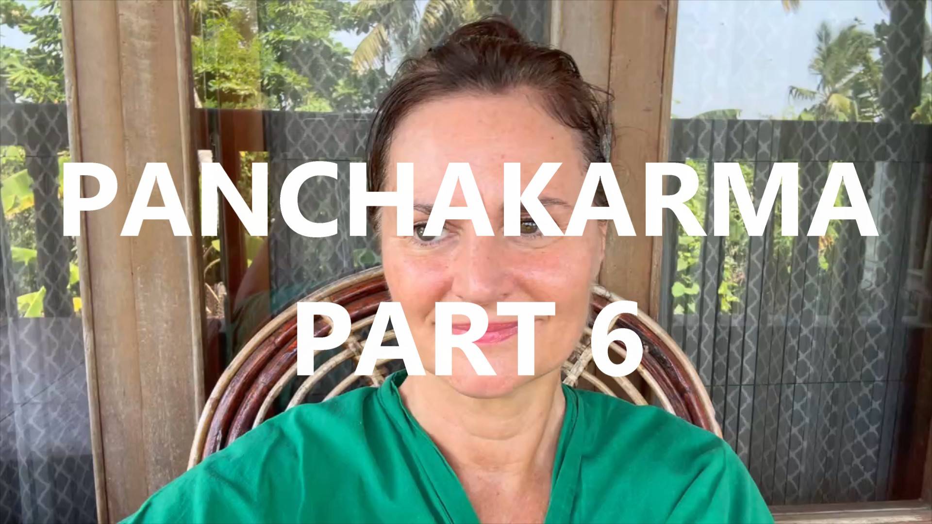 My Panchakarma Part 6 update on Enema Day with Ayurvedic buttermilk baths and healing therapies